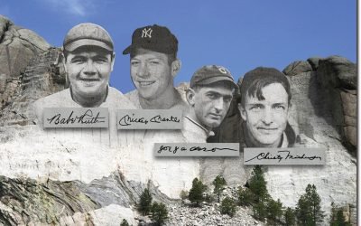 WHO GOES ON BASEBALL’S MOUNT RUSHMORE?